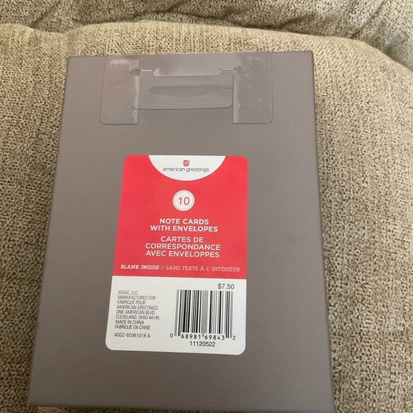 🌸3 for $18🌸 Thank You Cards, classic, gold lettering, American Greetings 10 ct - Picture 6 of 6